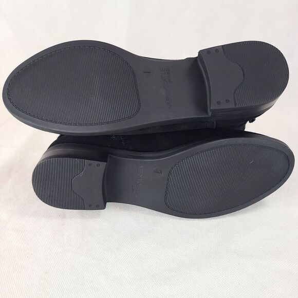 New VERY VOLATILE Women's (7) Lanyon Black Suede Leather Western Ankle Boots - Picture 6 of 10